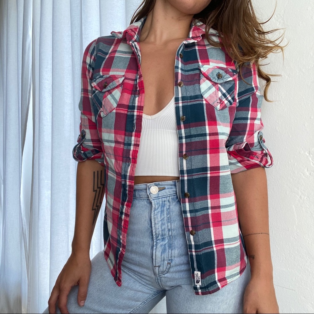 The North Face Long Sleeve Fitted Flannel
